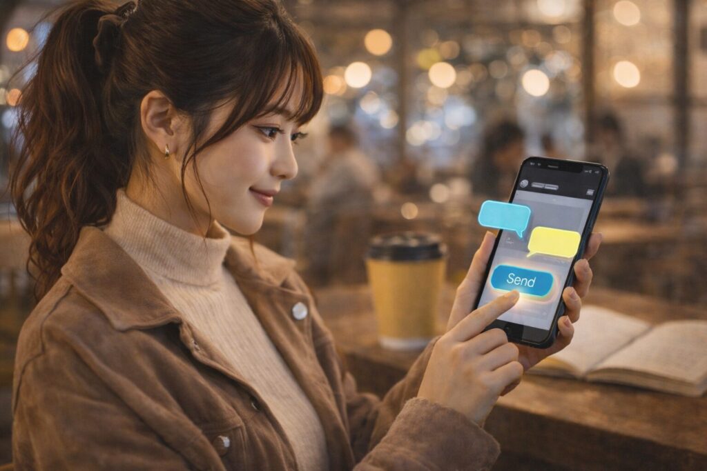 20代女性 メッセージ アプリ
