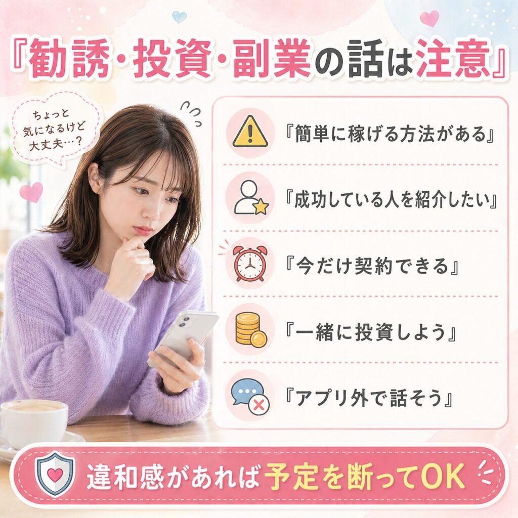 男性 女性 出会い トラブル 投資詐欺