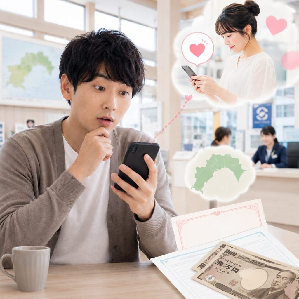 高知県 マッチングアプリ 助成金 男性 婚活