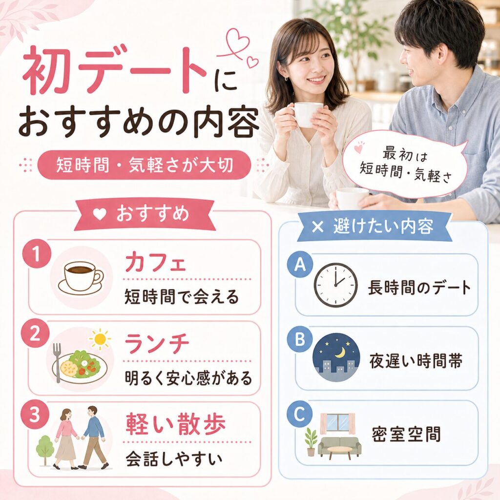 マッチングアプリ デートスポット