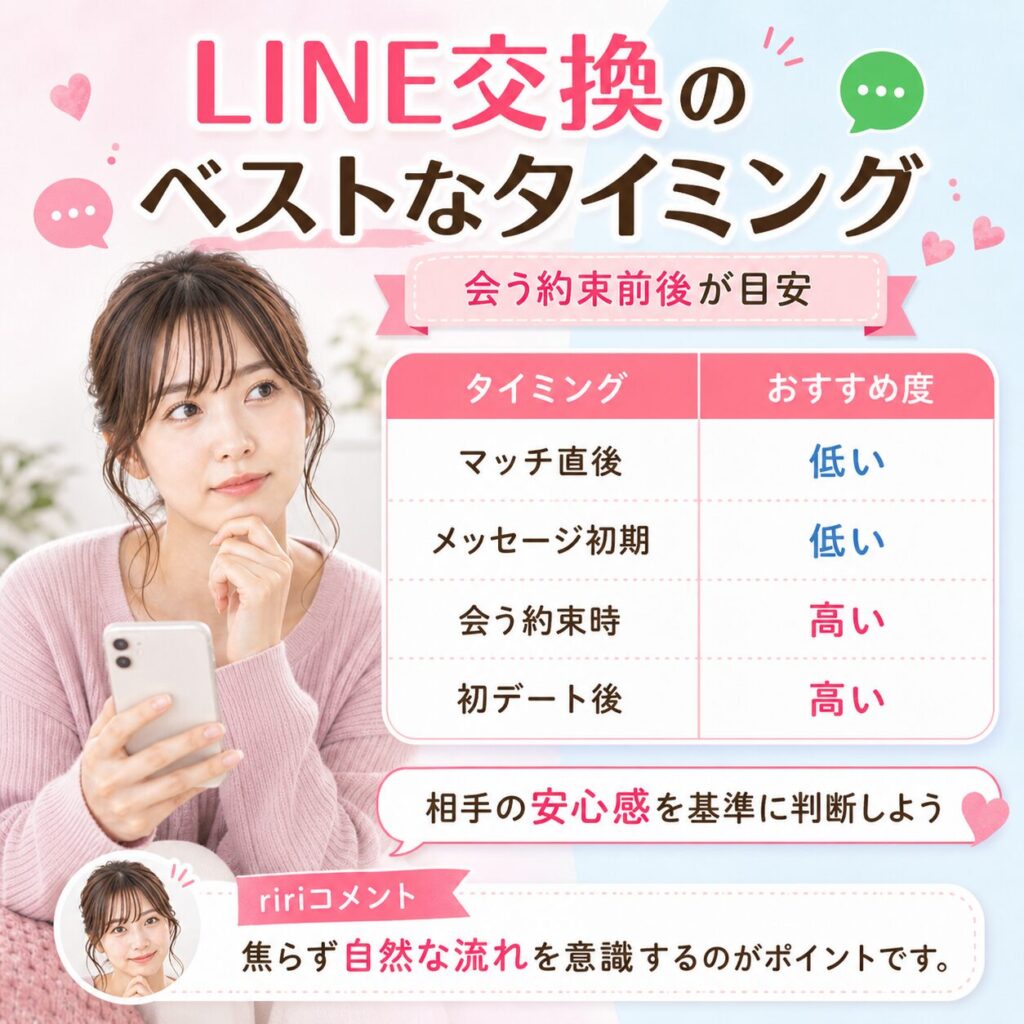 連絡先交換 出会い系アプリ