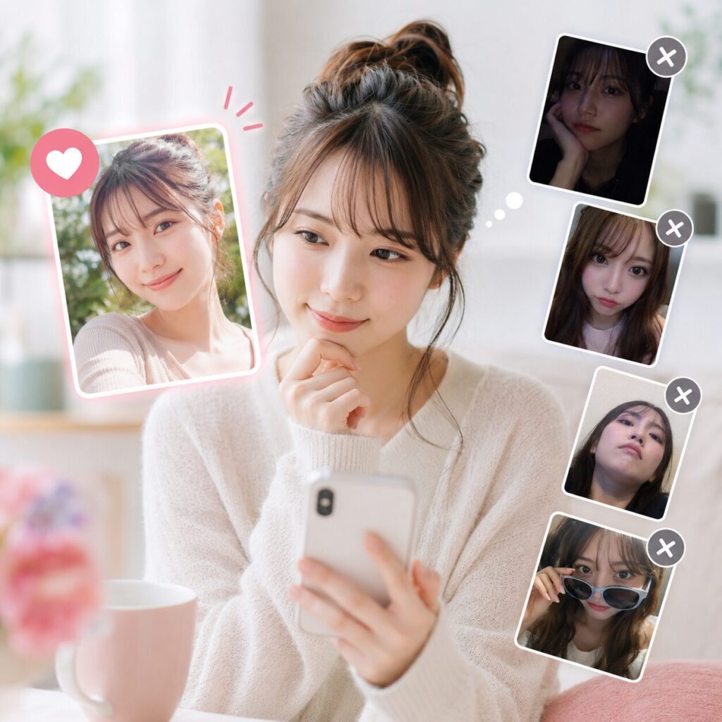 プロフィール写真 撮り方