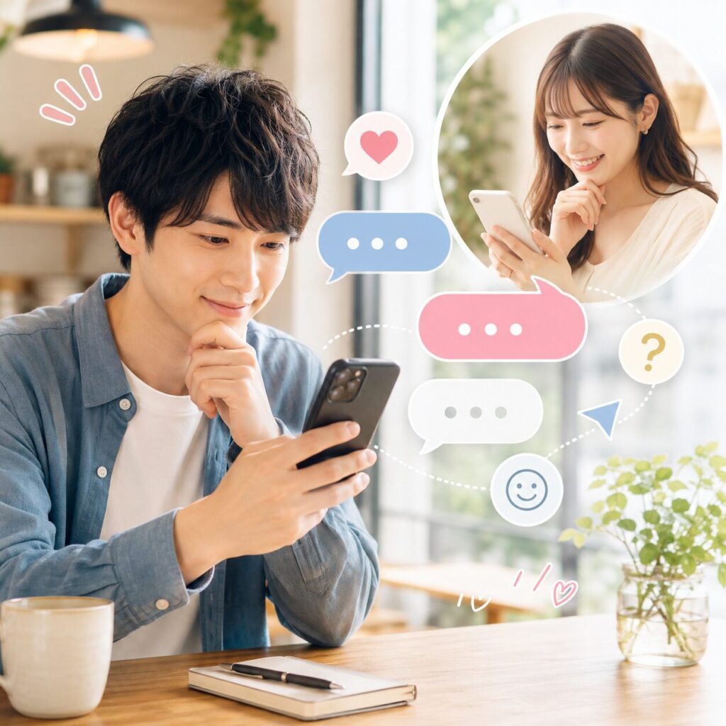 出会い系サイト 会話 テクニック