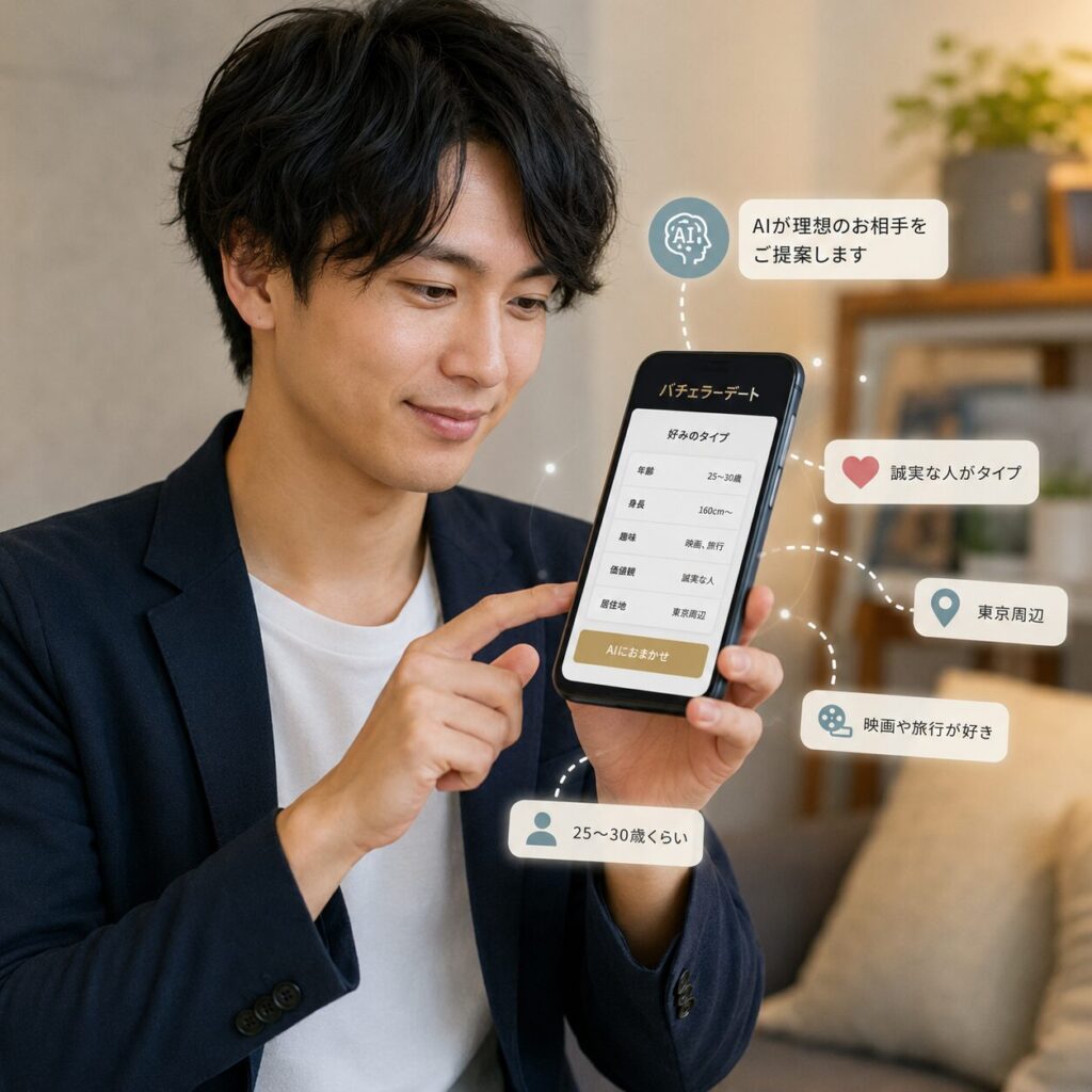 AI マッチングアプリ 出会える