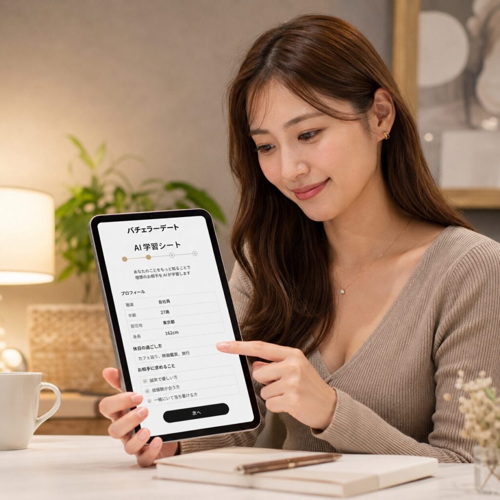 AI学習シートとは バチェラーデート