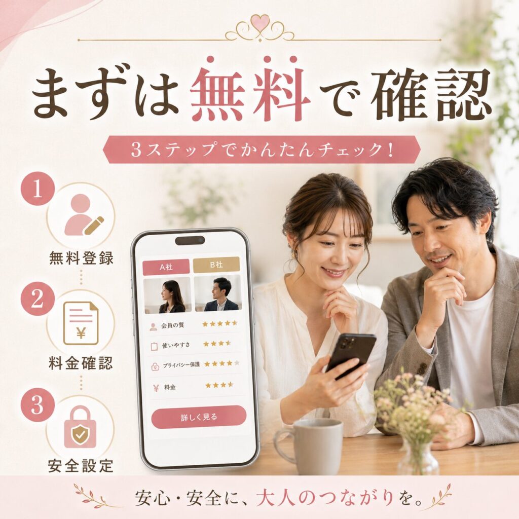 おすすめ 既婚者マッチングアプリ