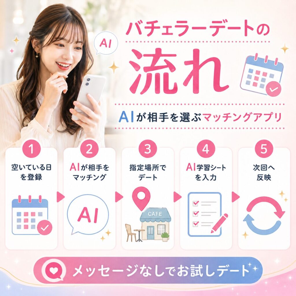 バチェラーデート どんなアプリ