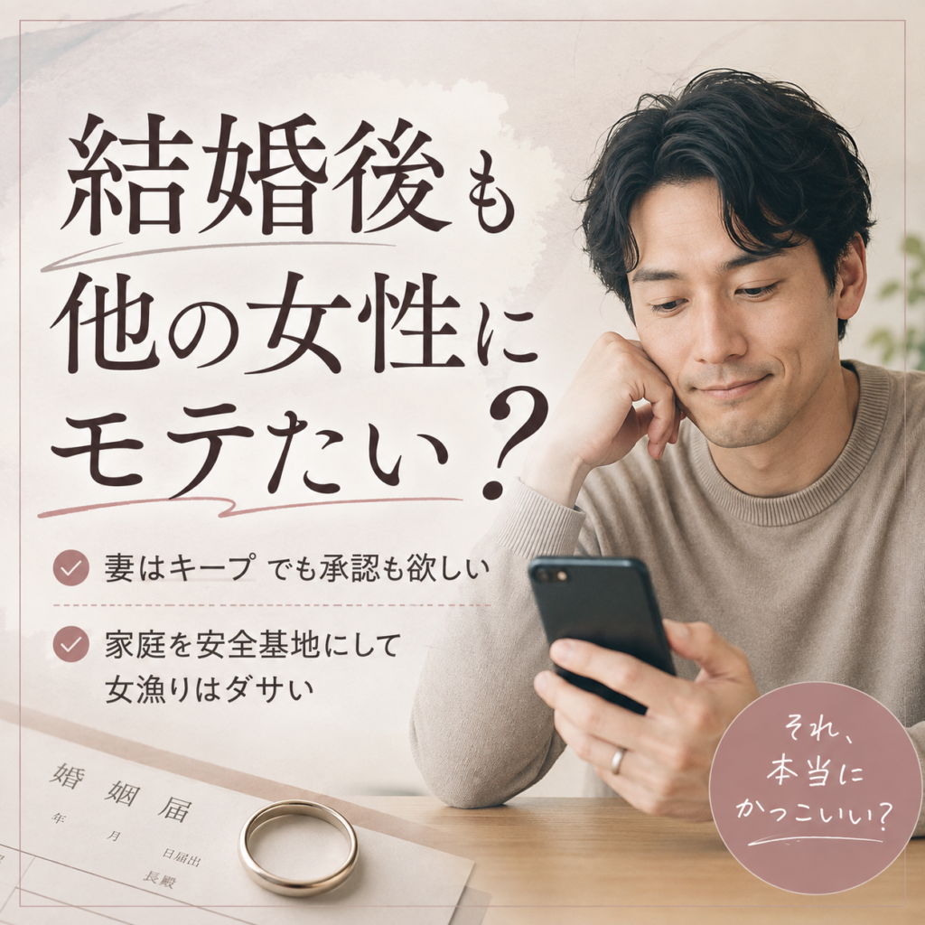 男性心理 結婚後 ブス男