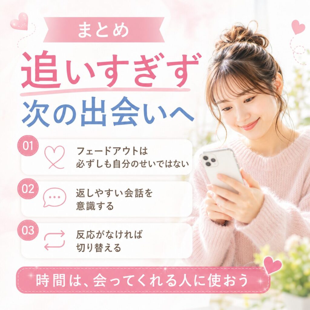恋愛マッチングアプリ 音信不通