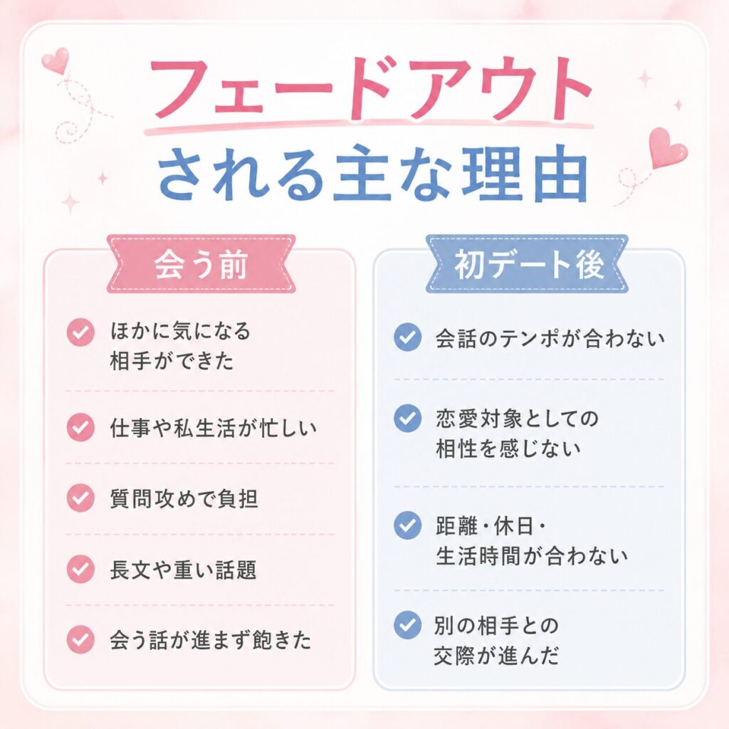 恋活アプリ 返事が来ない