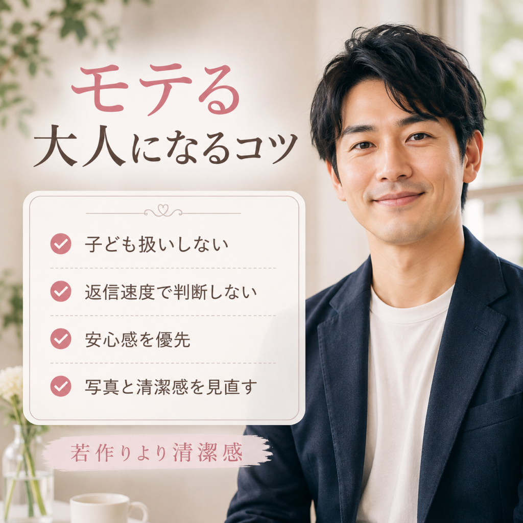 モテるおじさん 特徴