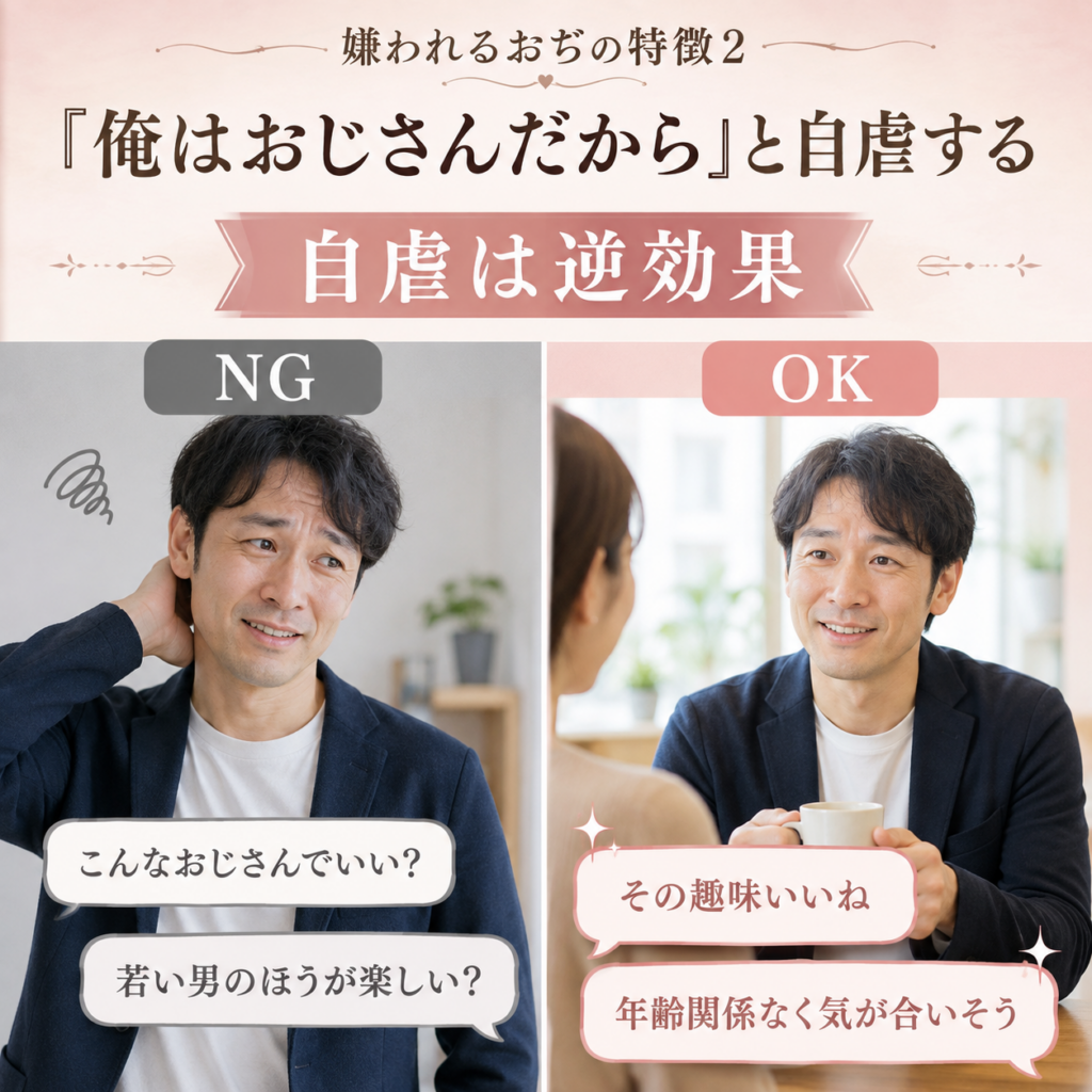 おじさん ネガティブ