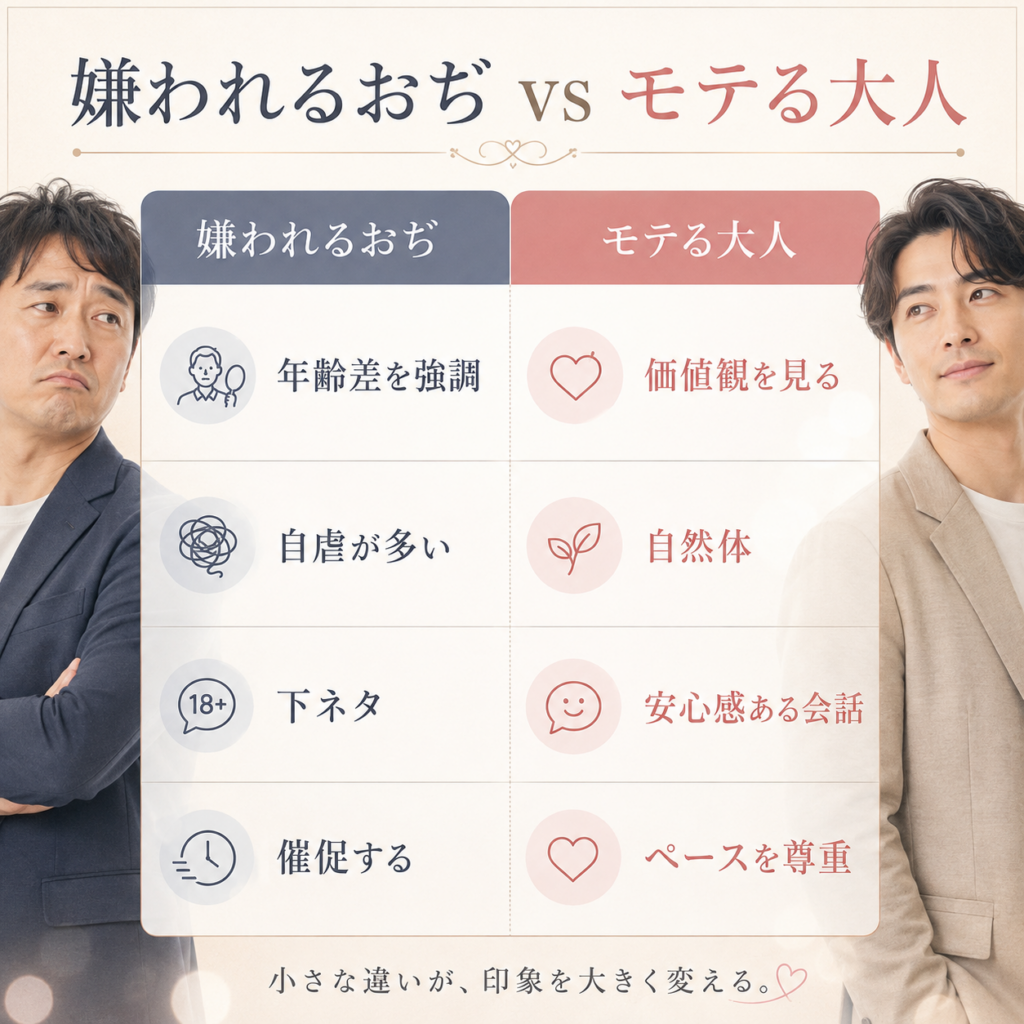 女性にモテる 嫌われる 男性